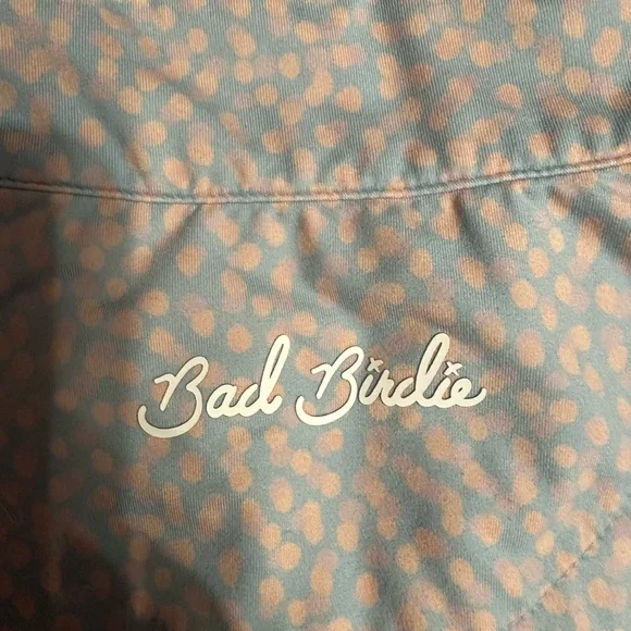 Bad Birdie Blue and Pink Patterned Pullover - Picture 5 of 10